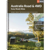 Australia Road & 4WD Easy Read Atlas
