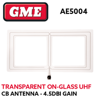 GME Transparent On Glass UHF CB Antenna (4.5DBI GAIN)