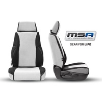 MSA Premium Seat Covers Front Twin Buckets (Airbag Seats)